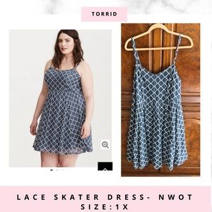 Torrid skater dress